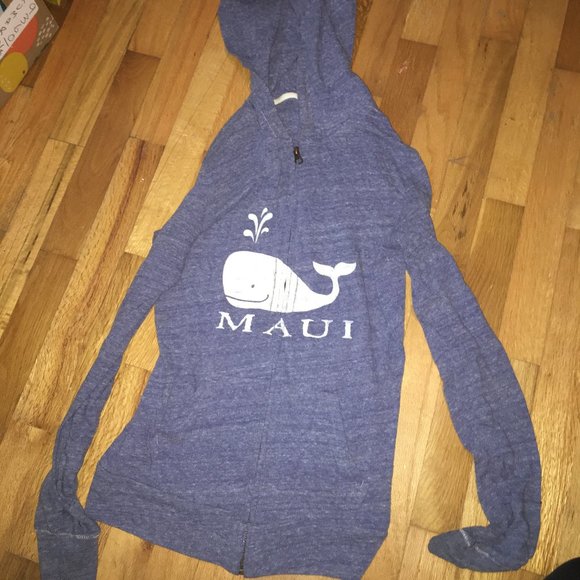 Casual Maui Whale Hoodie - Picture 1 of 2